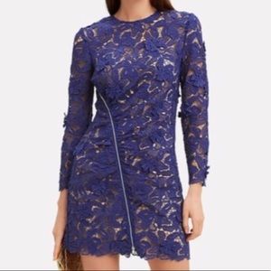 Self Portrait Navy 3D Lily Dress
